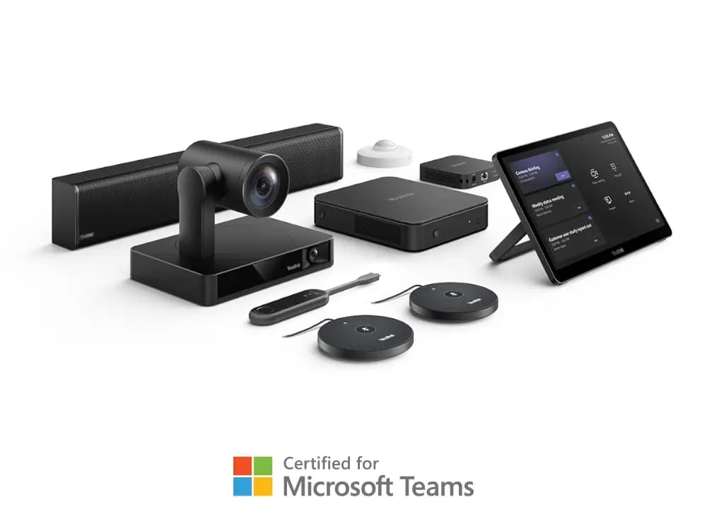 Yealink MVC860-C5-713 Teams Rooms System, UVC86, MCore Kit-C5, 2× VCM35, MSpeaker II, WPP30, RCH40 MVC860-C5-713